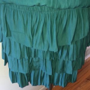 Ramy Brook Juniper Mini Dress Forest 